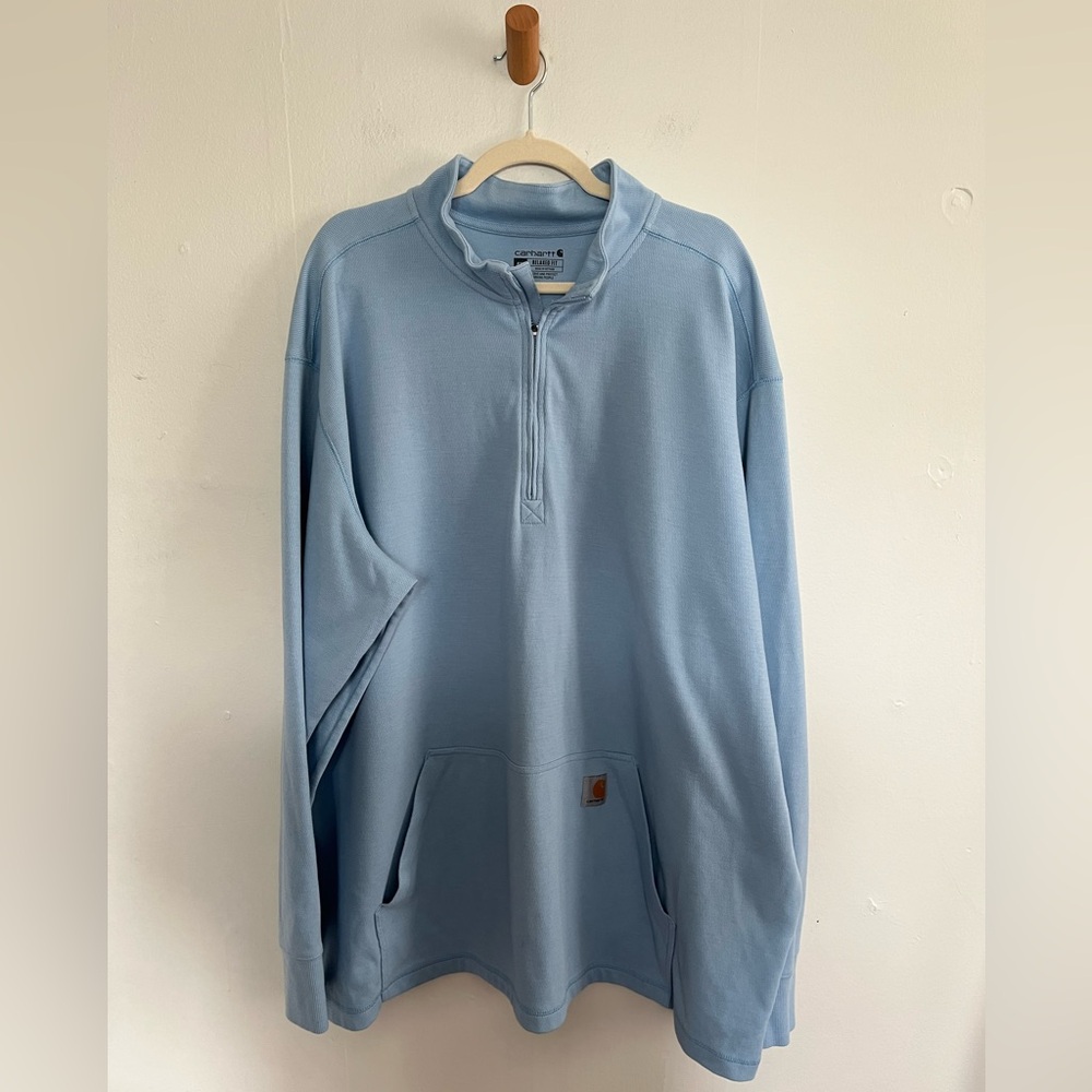 Carhartt Light Blue Pullover Jacket